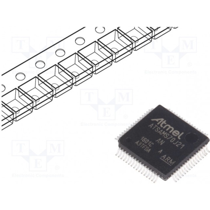 Микроконтроллер ARM MICROCHIP TECHNOLOGY ATSAMS70J21A-AN (ATSAMS70J21A-AN)