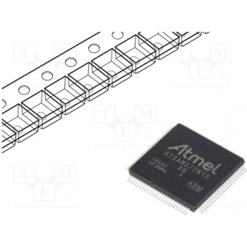 Микроконтроллер ARM MICROCHIP TECHNOLOGY ATSAMS70N19A-AN