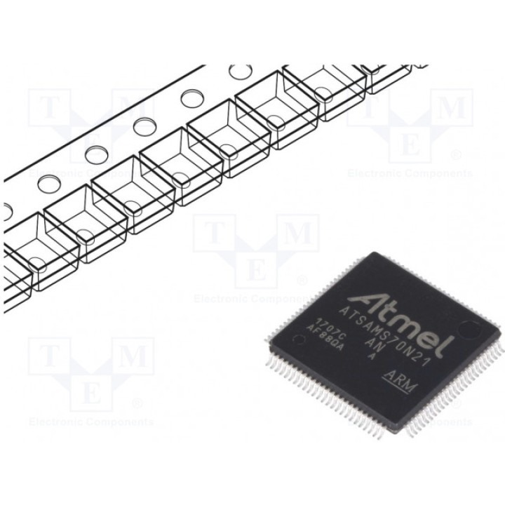 Микроконтроллер ARM MICROCHIP TECHNOLOGY ATSAMS70N21A-AN (ATSAMS70N21A-AN)