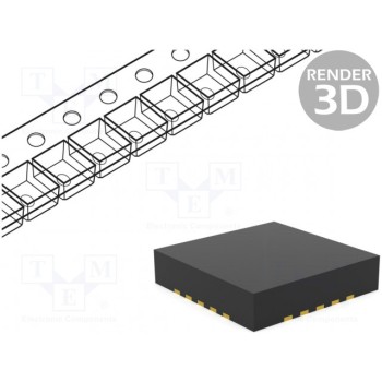 Driver/sensor MICROCHIP TECHNOLOGY CAP1166