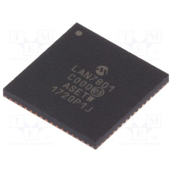 IC контроллер Ethernet MICROCHIP TECHNOLOGY LAN7801-9JX