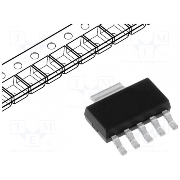 IC стабилизатор напряжения MICROCHIP TECHNOLOGY MCP1824T-1802EDC (MCP1824T-1802ED)