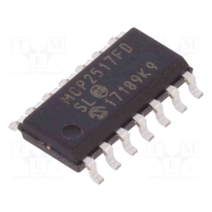 IC контроллер CAN GPIO MICROCHIP TECHNOLOGY MCP2517FD-HSL (MCP2517FD-H-SL)