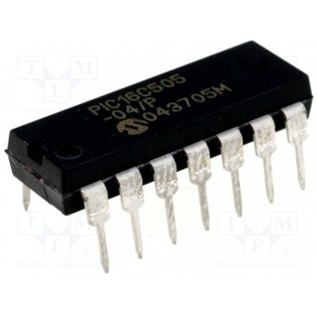 Микроконтроллер PIC MICROCHIP TECHNOLOGY PIC16C505-04-P