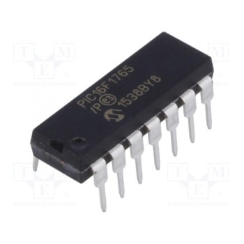 Микроконтроллер PIC MICROCHIP TECHNOLOGY PIC16F1765-I-P