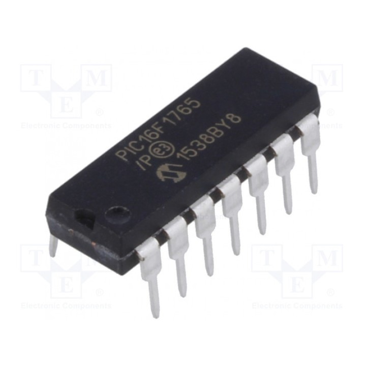 Микроконтроллер PIC MICROCHIP TECHNOLOGY PIC16F1765-IP (PIC16F1765-I-P)