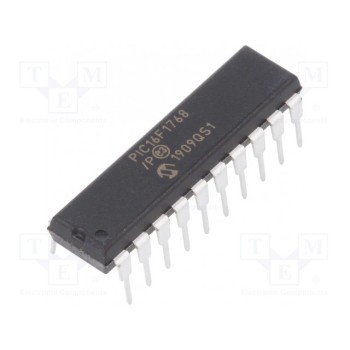 Микроконтроллер PIC MICROCHIP TECHNOLOGY PIC16F1768-I-P