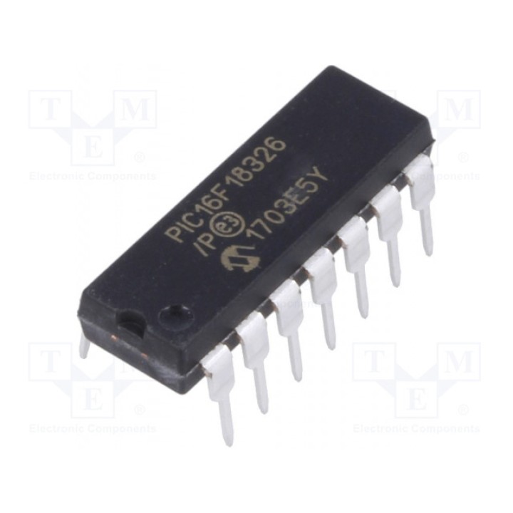 Микроконтроллер PIC MICROCHIP TECHNOLOGY PIC16F18326-IP (PIC16F18326-I-P)