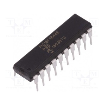 Микроконтроллер PIC MICROCHIP TECHNOLOGY PIC16F18446-I-P