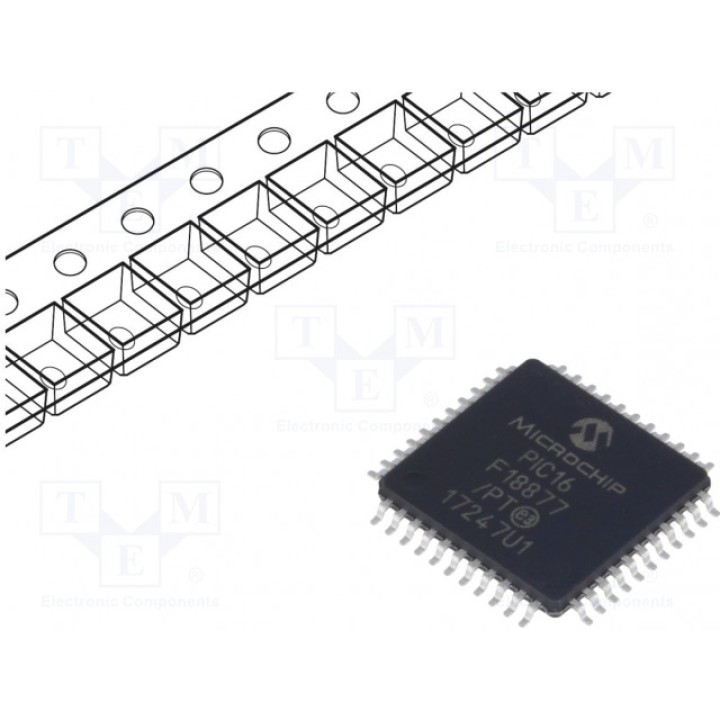 Микроконтроллер PIC MICROCHIP TECHNOLOGY PIC16F18877-IPT (PIC16F18877-I-PT)