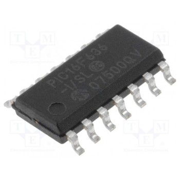 Микроконтроллер PIC MICROCHIP TECHNOLOGY PIC16F636-I-SL