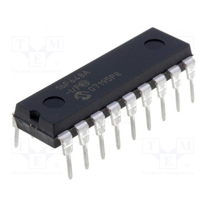 Микроконтроллер PIC MICROCHIP TECHNOLOGY PIC16F648A-IP (PIC16F648A-I-P)
