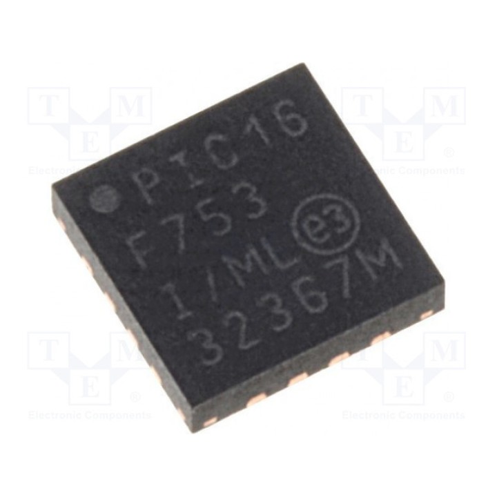 Микроконтроллер PIC MICROCHIP TECHNOLOGY PIC16F753-IML (PIC16F753-I-ML)