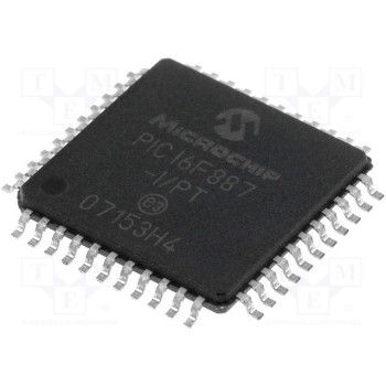 Микроконтроллер PIC MICROCHIP TECHNOLOGY PIC16F887-I-PT