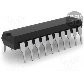 Микроконтроллер PIC MICROCHIP TECHNOLOGY PIC16HV785-I-P