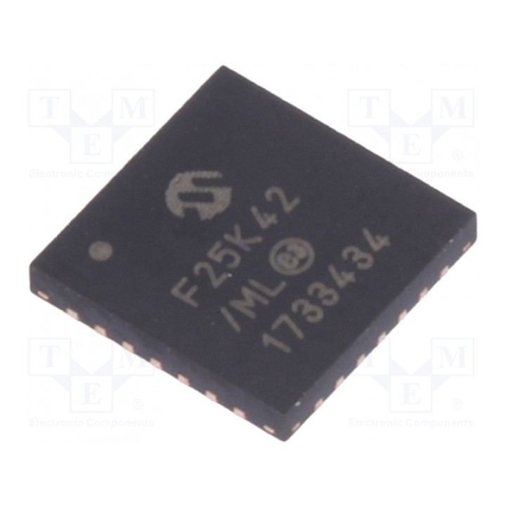 Микроконтроллер PIC MICROCHIP TECHNOLOGY PIC18F25K42-IML (PIC18F25K42-I-ML)