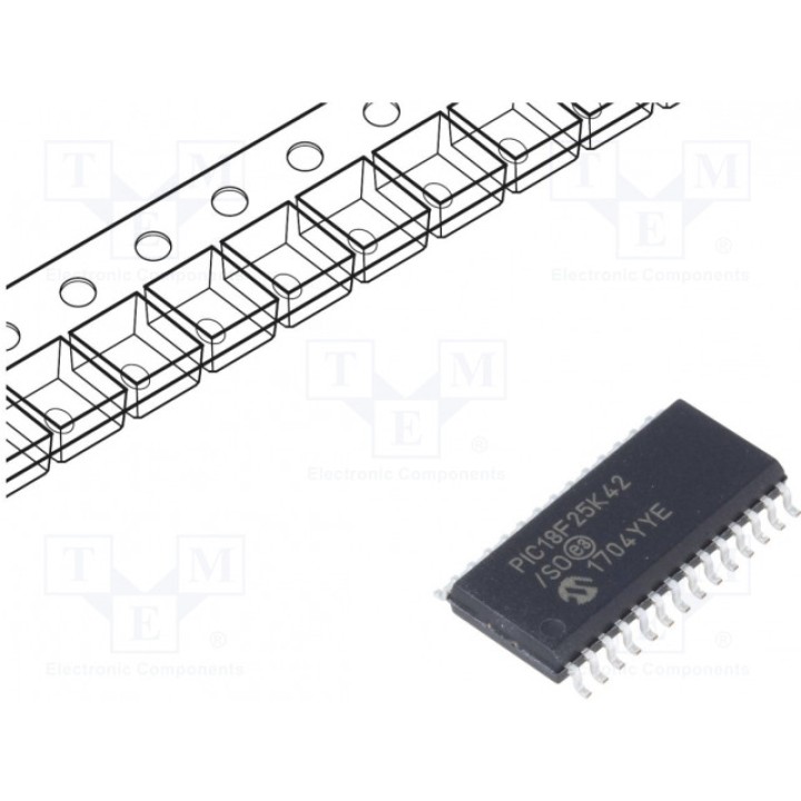 Микроконтроллер PIC MICROCHIP TECHNOLOGY PIC18F25K42-ISO (PIC18F25K42-I-SO)