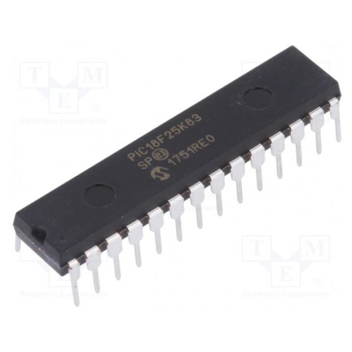 Микроконтроллер PIC MICROCHIP TECHNOLOGY PIC18F25K83-ISP (PIC18F25K83-I-SP)