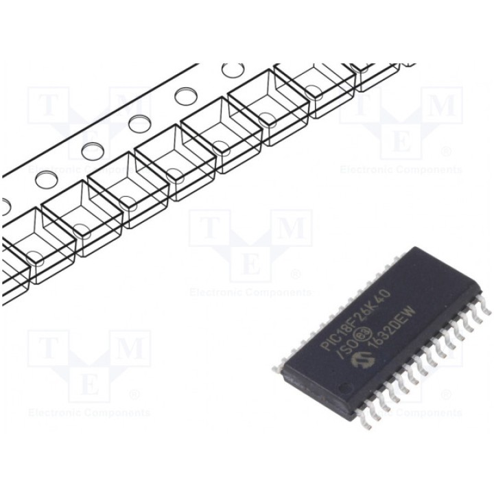 Микроконтроллер PIC MICROCHIP TECHNOLOGY PIC18F26K40-ISO (PIC18F26K40-I-SO)