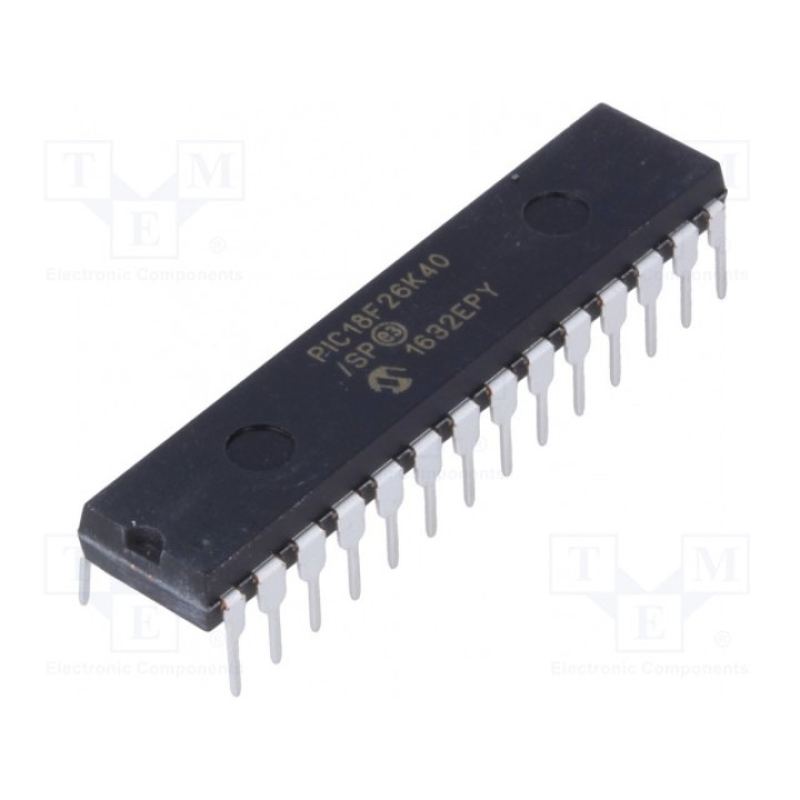 Микроконтроллер PIC MICROCHIP TECHNOLOGY PIC18F26K40-ISP (PIC18F26K40-I-SP)