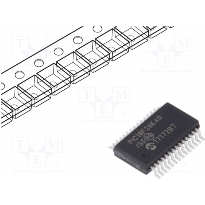 Микроконтроллер PIC MICROCHIP TECHNOLOGY PIC18F26K40-ISS (PIC18F26K40-I-SS)