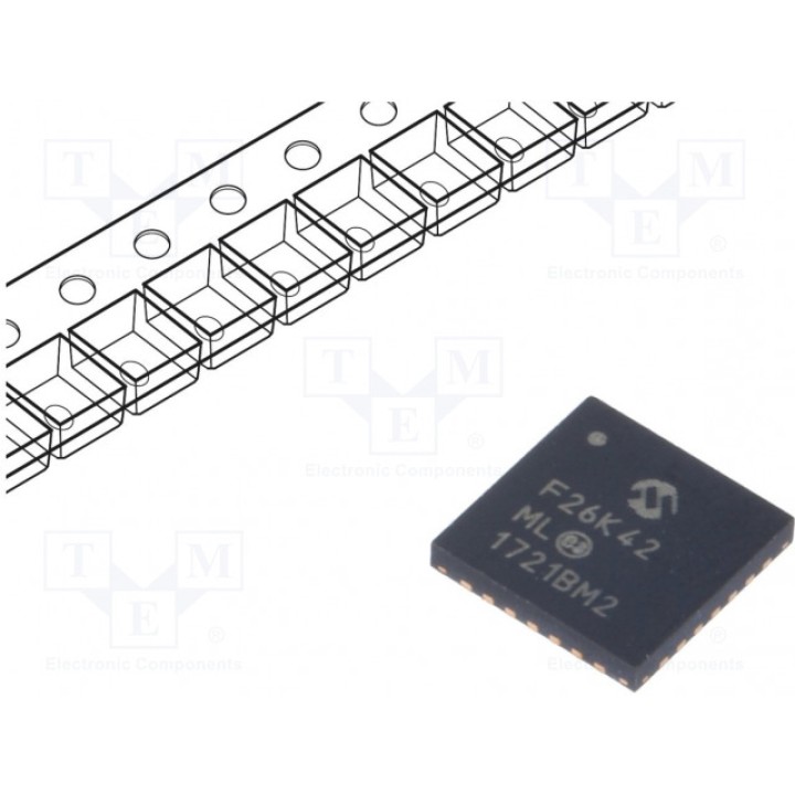 Микроконтроллер PIC MICROCHIP TECHNOLOGY PIC18F26K42-IML (PIC18F26K42-I-ML)