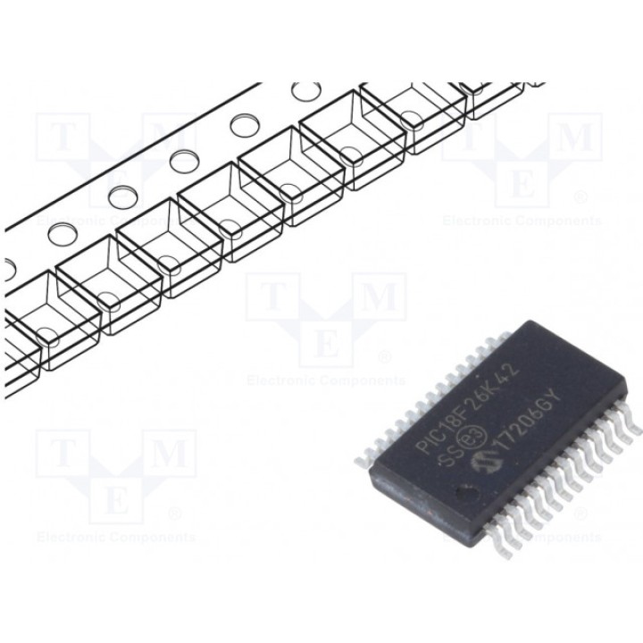 Микроконтроллер PIC MICROCHIP TECHNOLOGY PIC18F26K42-ISS (PIC18F26K42-I-SS)