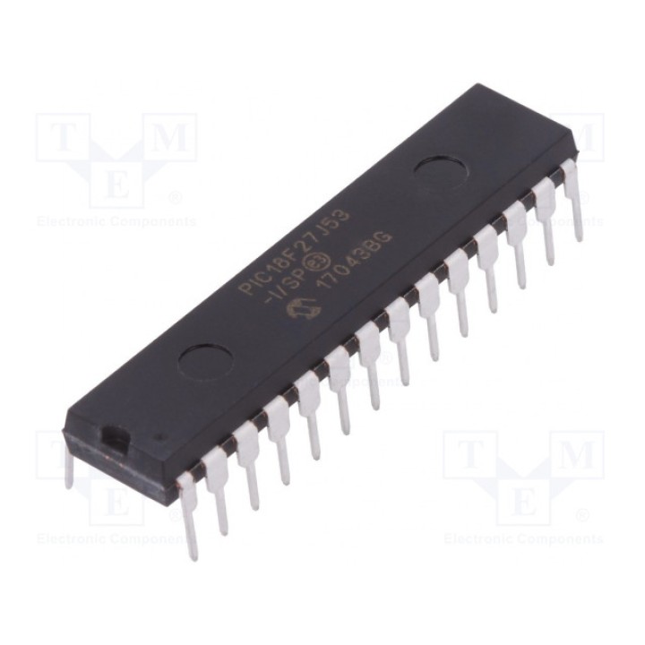 Микроконтроллер PIC MICROCHIP TECHNOLOGY PIC18F27J53-ISP (PIC18F27J53-I-SP)