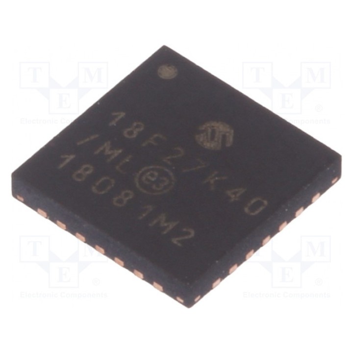 Микроконтроллер PIC MICROCHIP TECHNOLOGY PIC18F27K40-IML (PIC18F27K40-I-ML)