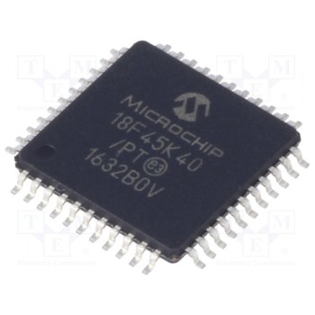 Микроконтроллер PIC MICROCHIP TECHNOLOGY PIC18F45K40-I-PT