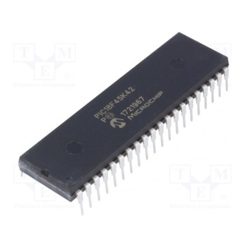 Микроконтроллер PIC MICROCHIP TECHNOLOGY PIC18F45K42-I-P