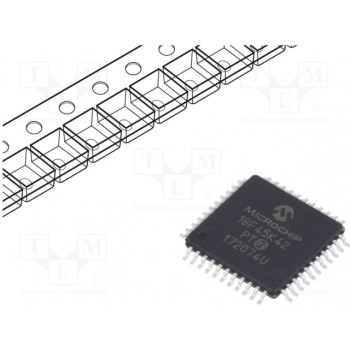 Микроконтроллер PIC MICROCHIP TECHNOLOGY PIC18F45K42-I-PT