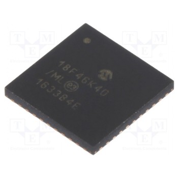 Микроконтроллер PIC MICROCHIP TECHNOLOGY PIC18F46K40-I-ML