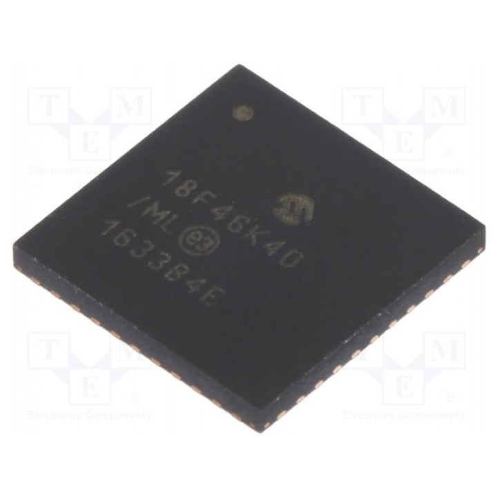 Микроконтроллер PIC MICROCHIP TECHNOLOGY PIC18F46K40-IML (PIC18F46K40-I-ML)