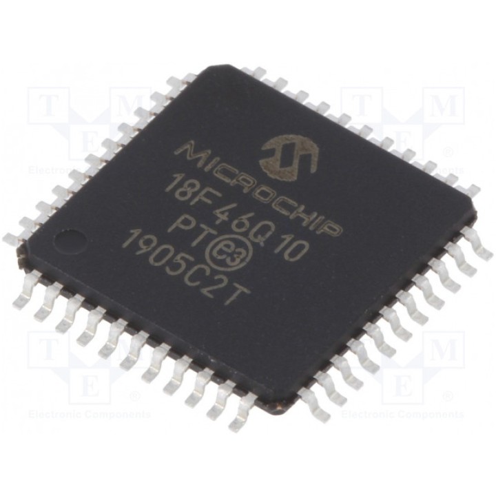 Микроконтроллер PIC MICROCHIP TECHNOLOGY PIC18F46Q10-IPT (PIC18F46Q10-I-PT)