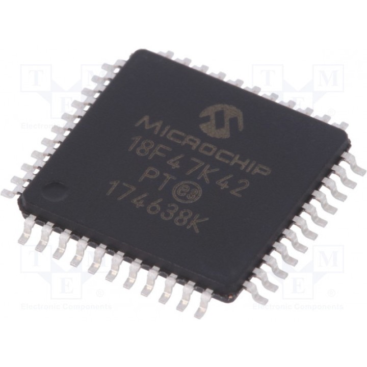 Микроконтроллер PIC MICROCHIP TECHNOLOGY PIC18F47K42-IPT (PIC18F47K42-I-PT)
