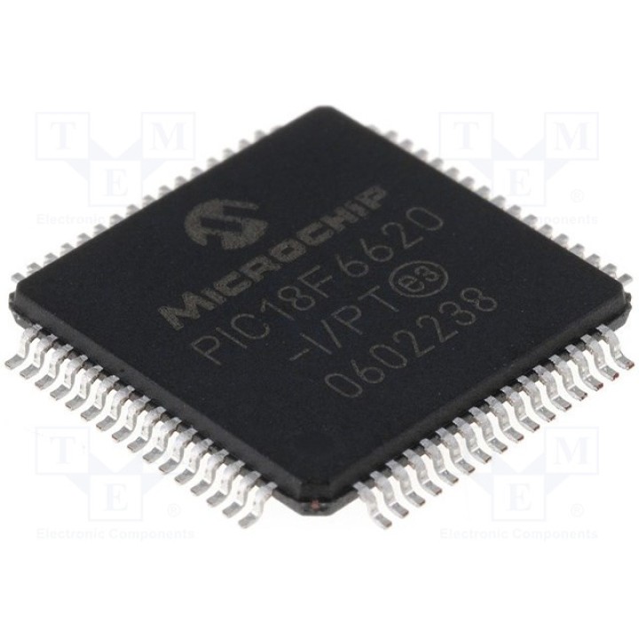 Микроконтроллер PIC MICROCHIP TECHNOLOGY PIC18F6620-IPT (PIC18F6620-I-PT)