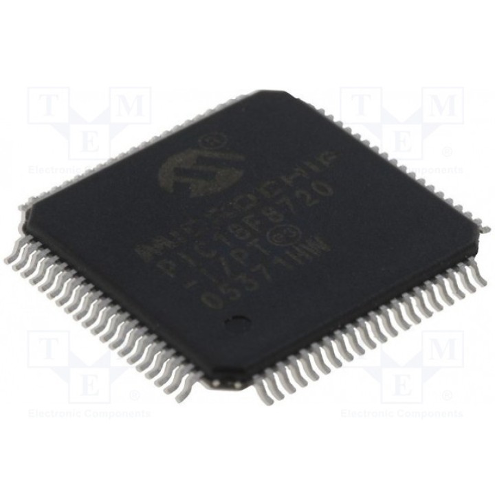 Микроконтроллер PIC MICROCHIP TECHNOLOGY PIC18F8720-IPT (PIC18F8720-I-PT)