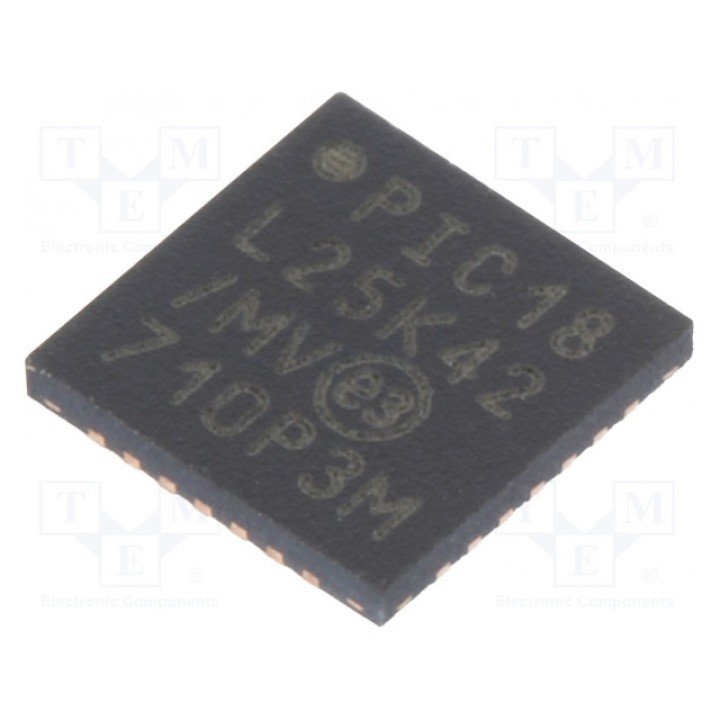 Микроконтроллер PIC MICROCHIP TECHNOLOGY PIC18LF25K42-IMV (PIC18LF25K42-I-MV)