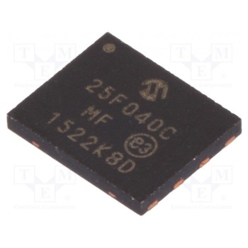 Память FLASH 4Мбит MICROCHIP TECHNOLOGY SST25PF040C-40I-MF