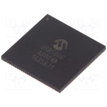IC контроллер HUB MICROCHIP TECHNOLOGY USB5806-KD