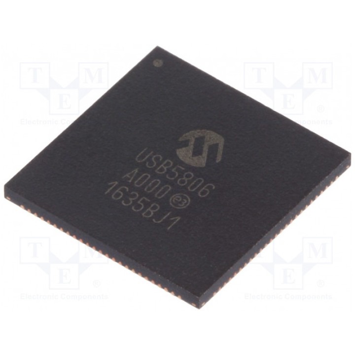 IC контроллер HUB MICROCHIP TECHNOLOGY USB5806KD (USB5806-KD)