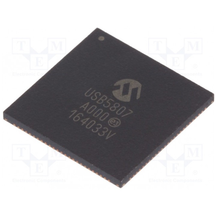 IC контроллер HUB MICROCHIP TECHNOLOGY USB5807-IKD (USB5807-I-KD)