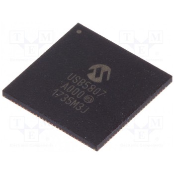 IC контроллер HUB MICROCHIP TECHNOLOGY USB5807-KD