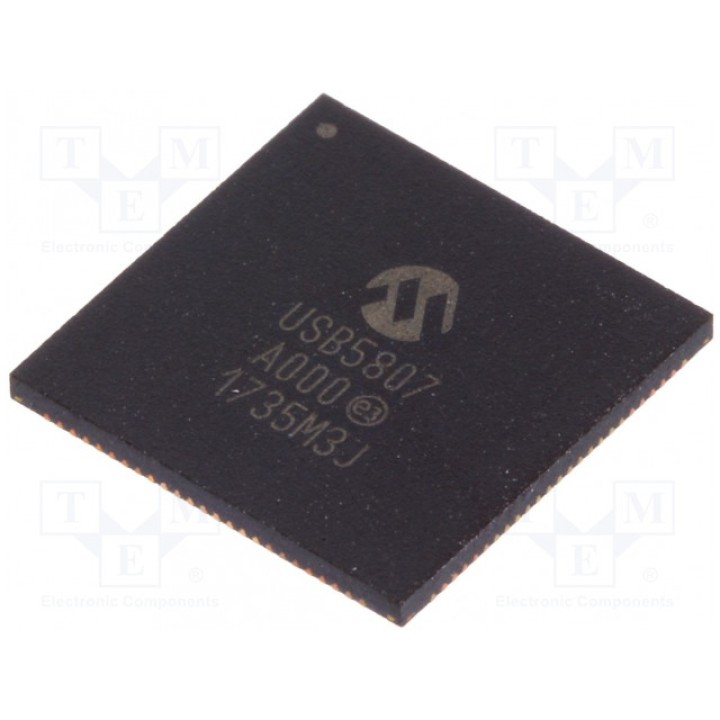 IC контроллер HUB MICROCHIP TECHNOLOGY USB5807KD (USB5807-KD)