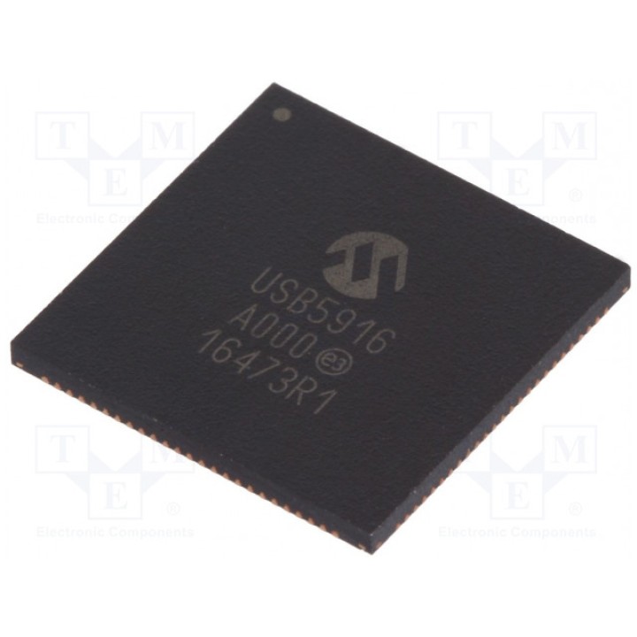 IC контроллер HUB MICROCHIP TECHNOLOGY USB5916KD (USB5916-KD)