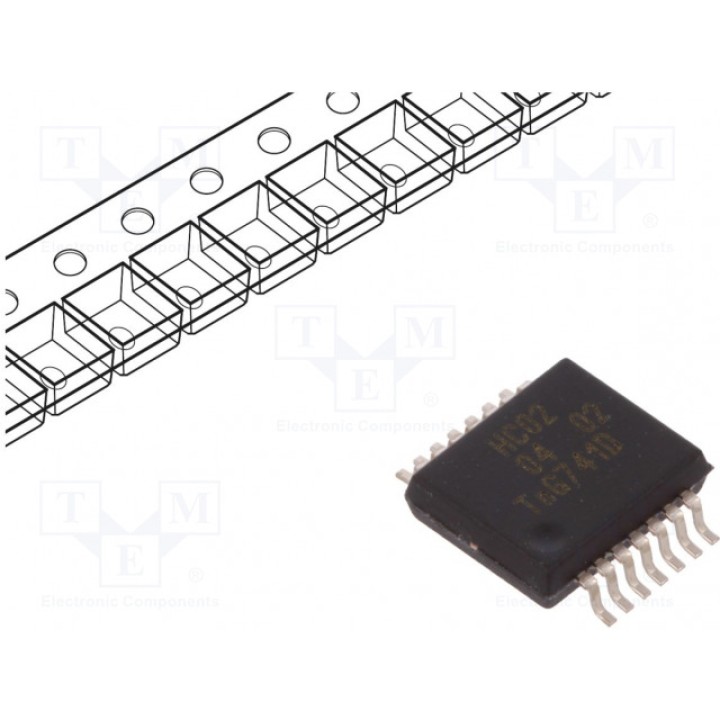 IC цифровая NOR Каналы 4 NEXPERIA 74HC02DB.112 (74HC02DB.112)