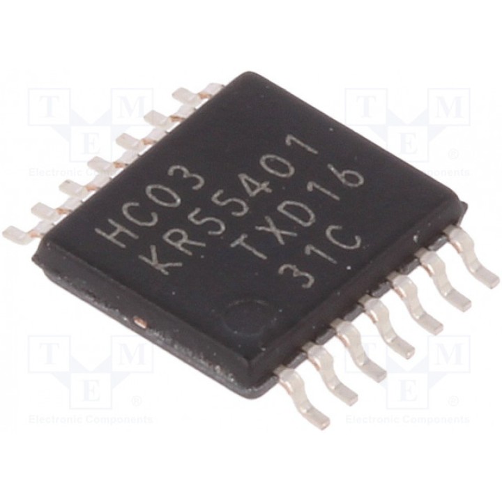 IC цифровая NAND Каналы 4 NEXPERIA 74HC03PW.112 (74HC03PW.112)