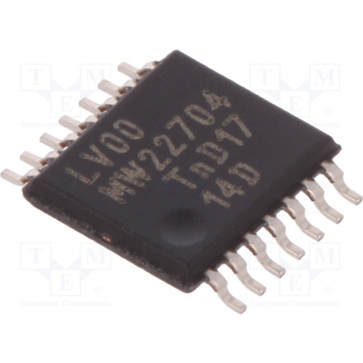 IC цифровая NAND Каналы 4 IN 2 NEXPERIA 74LV00PW.112 (74LV00PW.112)