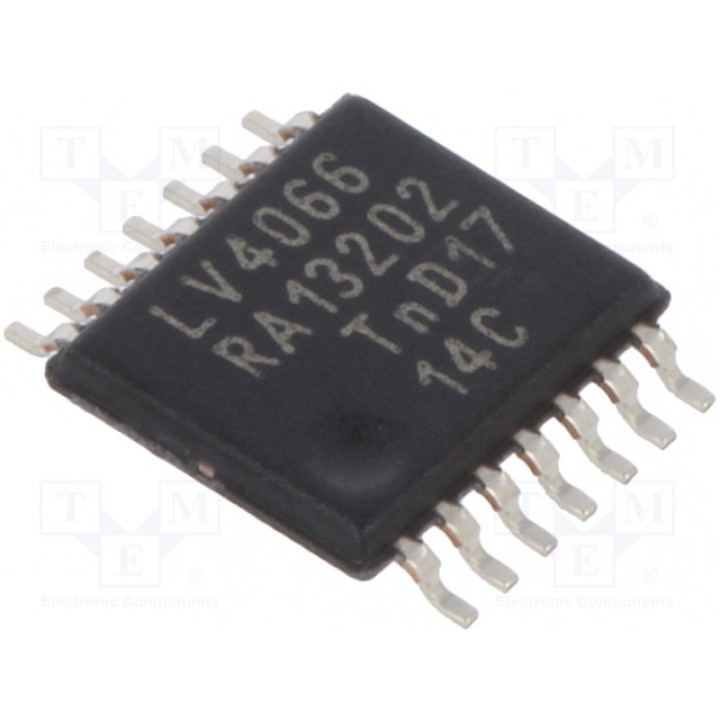 IC аналоговый переключатель NEXPERIA 74LV4066PW.112 (74LV4066PW.112)